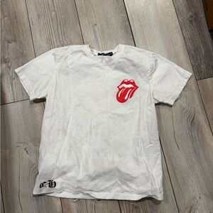 Chrome Hearts White Tee with Red Graphic